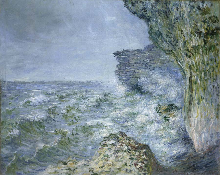 Claude Monet The Sea at Fecamp